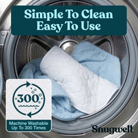 Snugwell Reusable Absorbent Washable Underpads – 34" × 36"