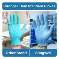 Snugwell Disposable Stretch Vinyl Exam Gloves