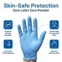 Snugwell Disposable Stretch Vinyl Exam Gloves