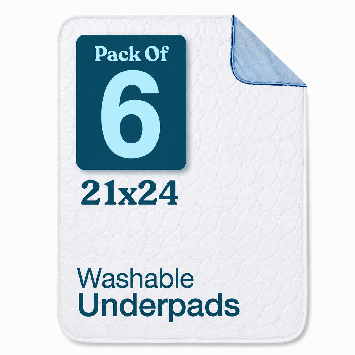Snugwell Heavy Duty Reusable Washable Chair Pads – 21" × 24"