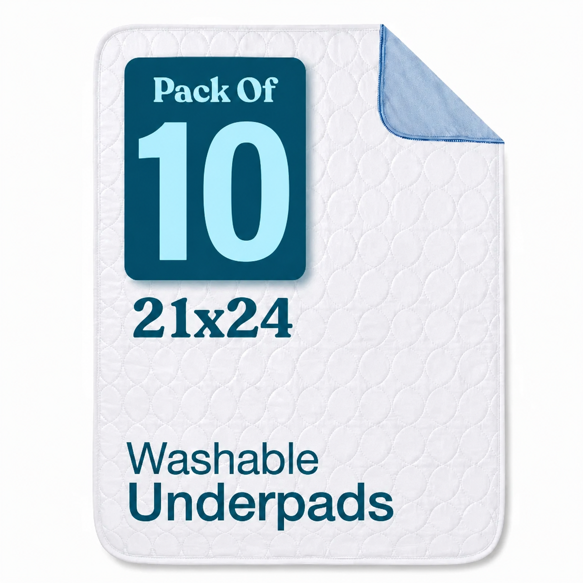 Snugwell Heavy Duty Reusable Washable Chair Pads – 21" × 24"