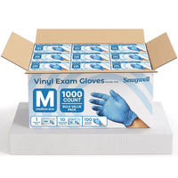 Snugwell Disposable Stretch Vinyl Exam Gloves