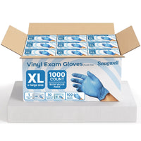 Snugwell Disposable Stretch Vinyl Exam Gloves